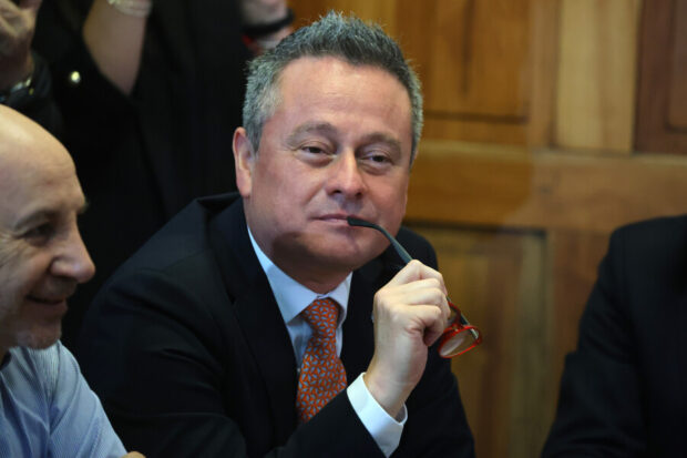 Álvaro Ortiz, presidente de la Democracia Cristiana