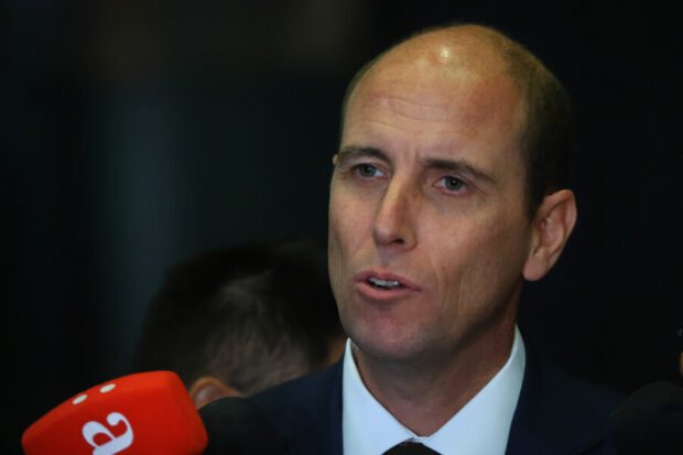 Ministro de Seguridad, Martín Arrau.
