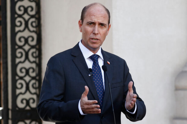 Martín Arrau, ministro de Seguridad.