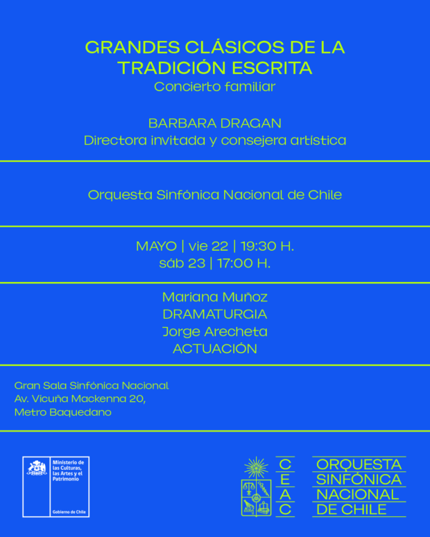 Programa concierto familiar del CEAC.