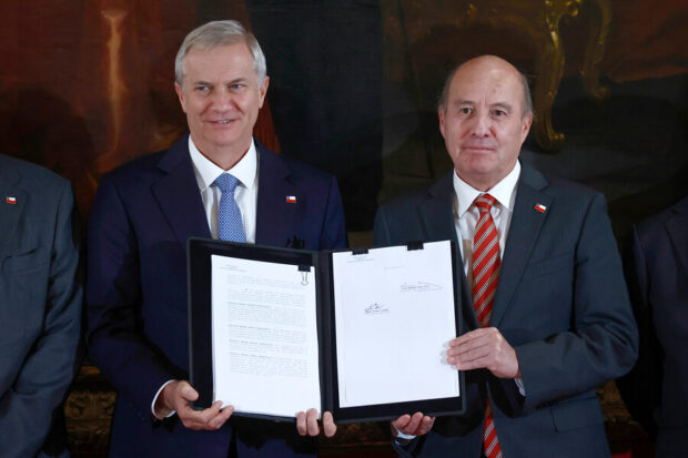 José Antonio Kast y Jorge Quiroz.