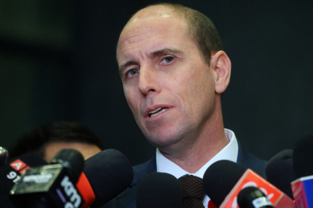 Ministro de Seguridad, Martín Arrau.