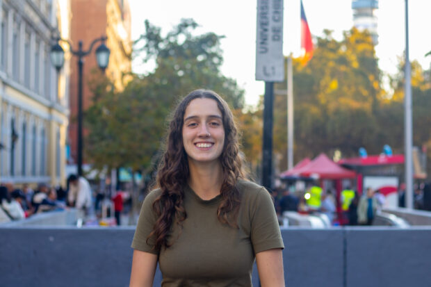 Laura Mlynarz, presidenta de la FECh.