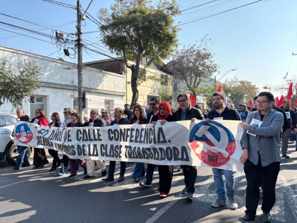 Partido Comunista homenajeó a dirigentes detenidos desaparecidos.