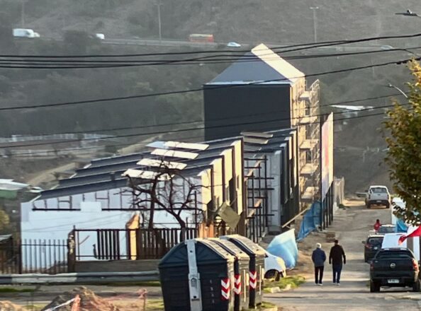 Edificio construido por "Elemental" con fondos recaudados, Foto: Cedida.