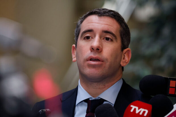 Jefe de bancada del Partido Republicano, Benjamín Moreno.