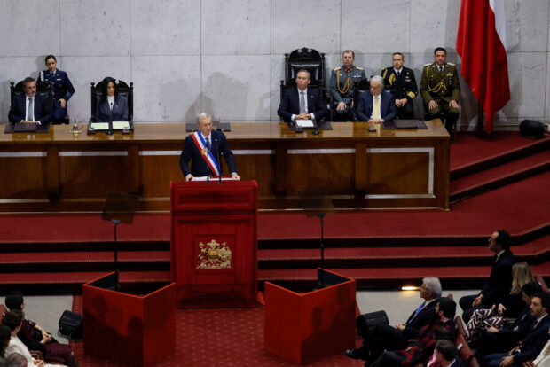 El Presidente de la República José Antonio Kast realizó su primera cuenta pública. Sebastián Cisternas/Aton Chile.
