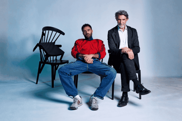 Felipe Rojas y Pancho Melo en "El quinto paso".