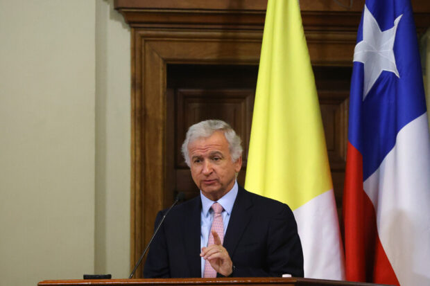 Felipe Larraín, exministro de hacienda. Foto: Aton.