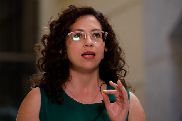 Diputada y jefa de bancada del Frente Amplio, Gael Yeomans.