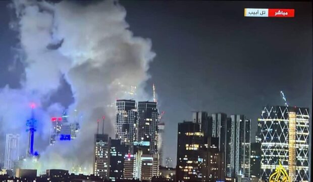Irán ataca nuevamente a Israel. Foto: Fuerza Militar de Irán.