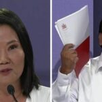 Debate presidencial en Perú, donde se enfrentaron la ultraderechista Keiko Fujimori con el izquierdista Roberto Sánchez.