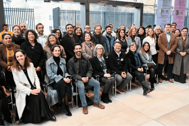 Autoridades de los organismos parte de la Red Alameda Cultural.